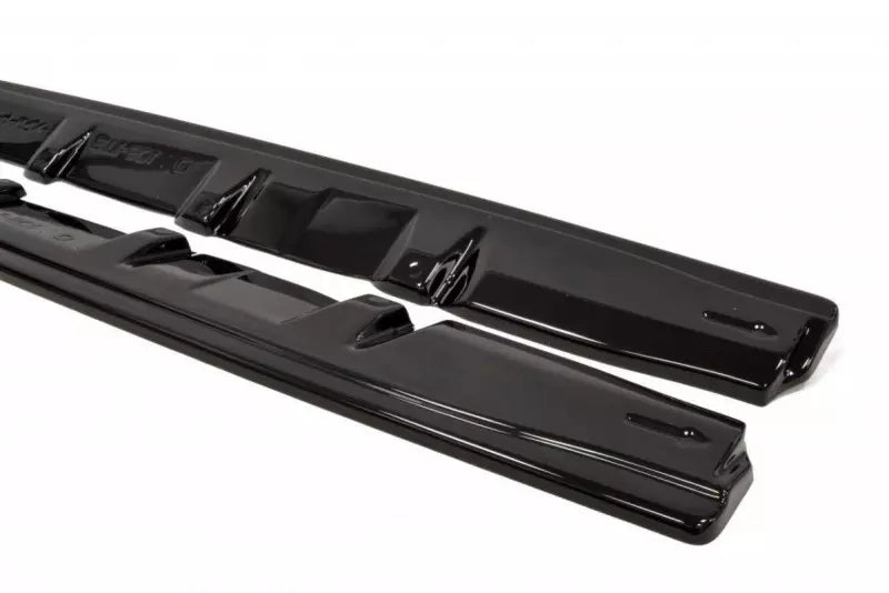 Maxton Design Seitenschweller (Paar) für Subaru Impreza WRX STI 2014-2021 Hochglanz schwarz – Ansicht 4