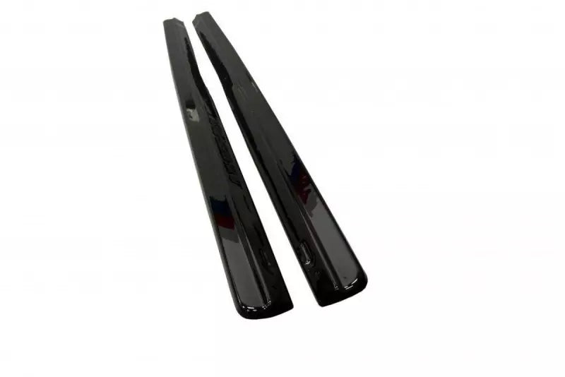 Maxton Design Seitenschweller (Paar) für Volvo V50F R-Design Hochglanz schwarz – Ansicht 4