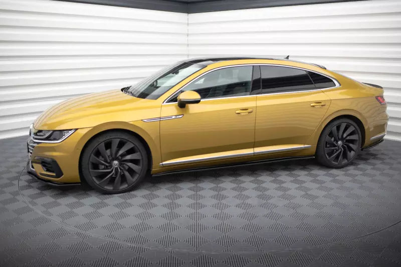Maxton Design Seitenschweller (Paar) für VW Arteon Hochglanz schwarz – Ansicht 2