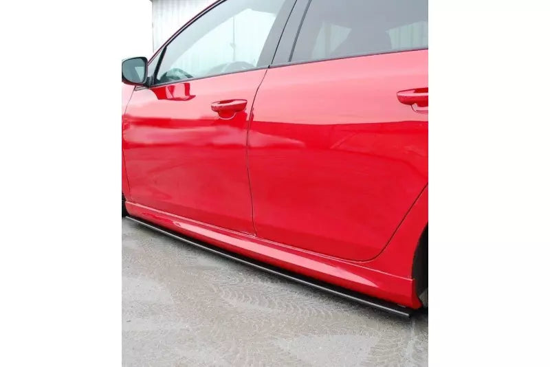 Maxton Design Seitenschweller (Paar) für VW Golf 6 GTI 35TH / R20 Hochglanz schwarz – Ansicht 3