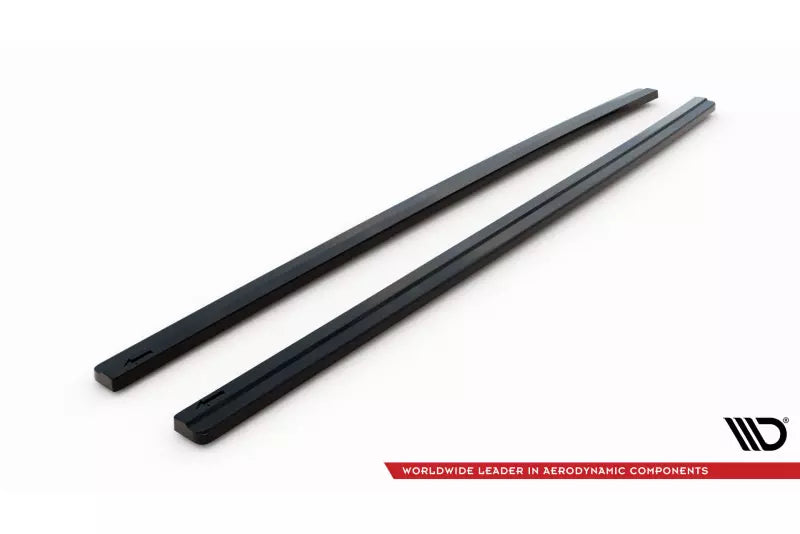 Maxton Design Seitenschweller (Paar) für VW Golf 7 GTI / GTD 2012-2020 Hochglanz schwarz – Ansicht 4