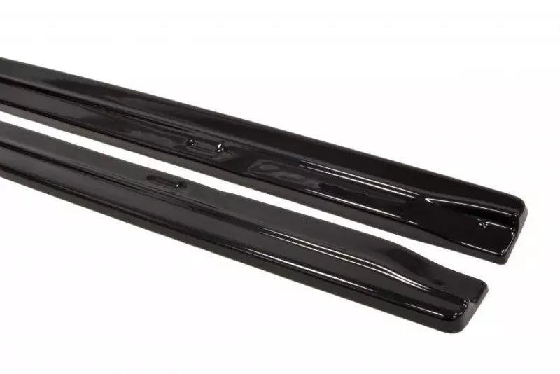 Maxton Design Seitenschweller (Paar) für VW Passat B5 Hochglanz schwarz – Ansicht 3