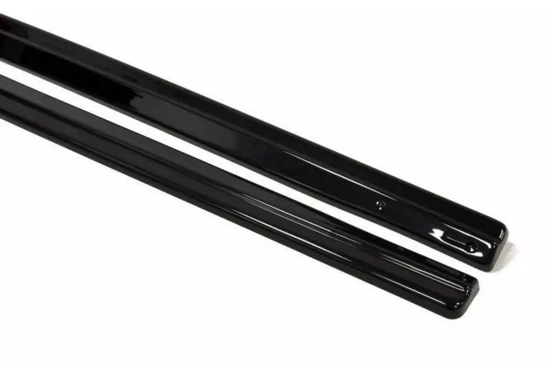 Maxton Design Seitenschweller (Paar) für VW Polo 5 GTI Facelift Hochglanz schwarz – Ansicht 3