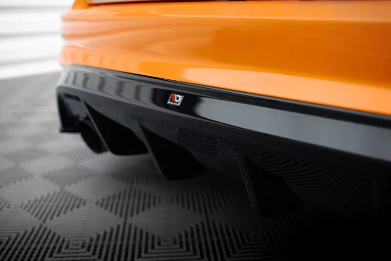 Maxton Design Heckdiffusor für Ford Focus ST Mk2 Facelift Hochglanz schwarz – Ansicht 4