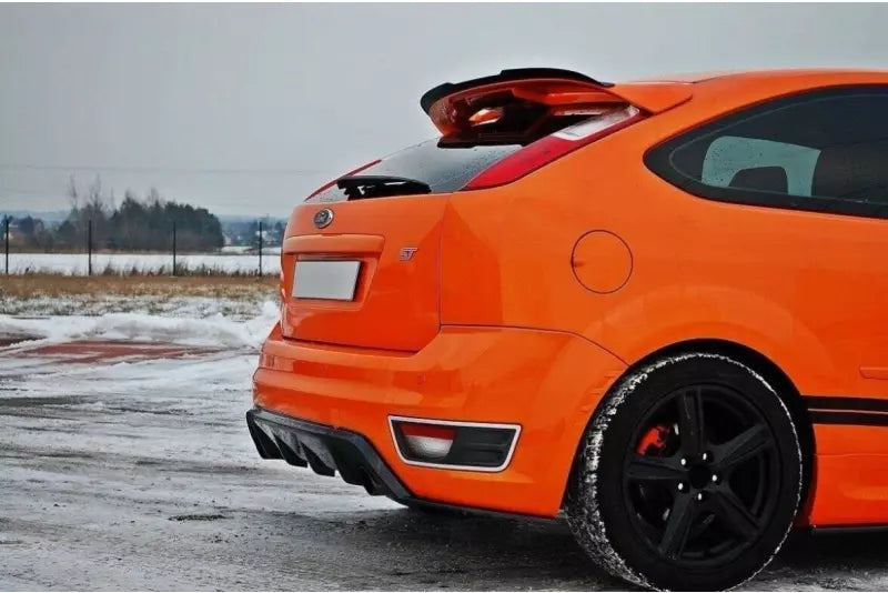 Maxton Design Heckdiffusor für Ford Focus ST Mk2 vor Facelift Hochglanz schwarz – Ansicht 1