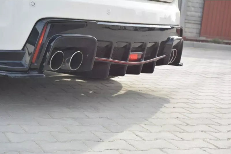 Maxton Design Heckdiffusor für Honda Civic IX Mk9 Type R Hochglanz schwarz – Ansicht 2