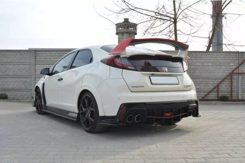 Maxton Design Heckdiffusor für Honda Civic IX Mk9 Type R Hochglanz schwarz – Ansicht 3