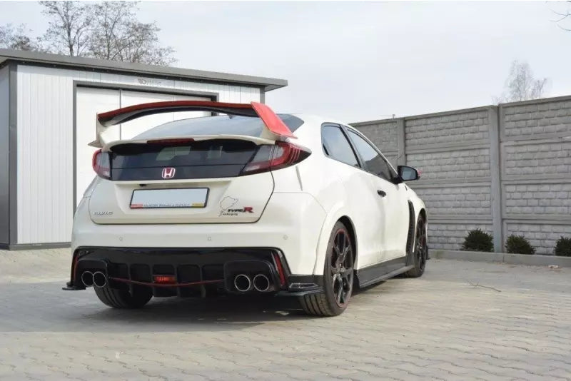 Maxton Design Heckdiffusor für Honda Civic IX Mk9 Type R Hochglanz schwarz – Ansicht 4