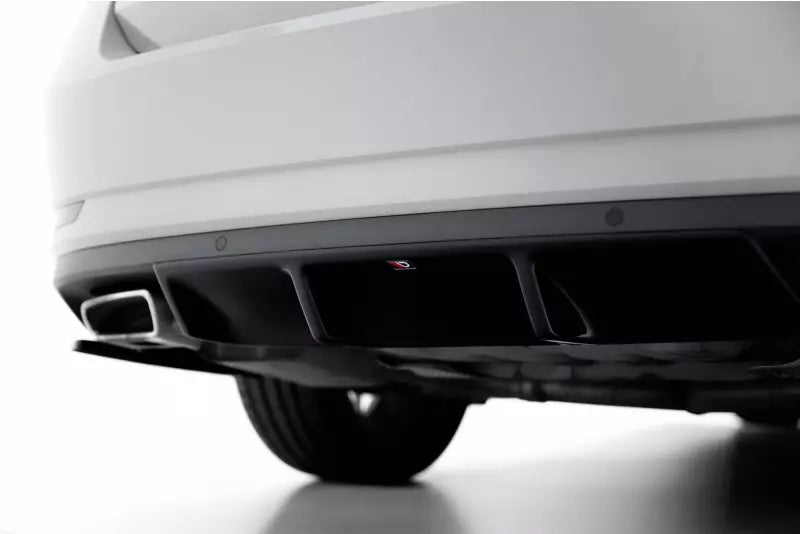 Maxton Design Heckdiffusor für Skoda Superb 3 III 3V Hochglanz schwarz – Ansicht 2