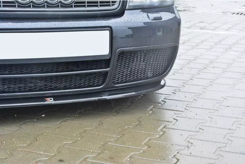 Maxton Design Frontlippe für Audi S4 B5 Hochglanz schwarz – Ansicht 3