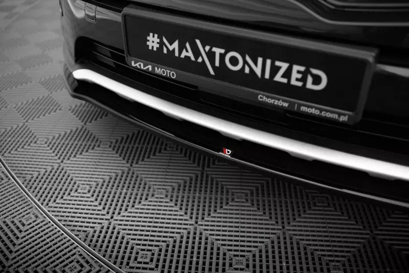Maxton Design Frontlippe für Kia Sportage Mk4 GT-Line Hochglanz schwarz – Ansicht 3