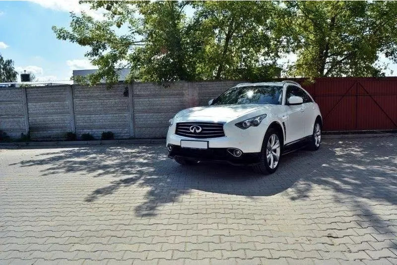 Maxton Design Frontlippe V.1 für Infinity QX70 Hochglanz schwarz – Ansicht 1