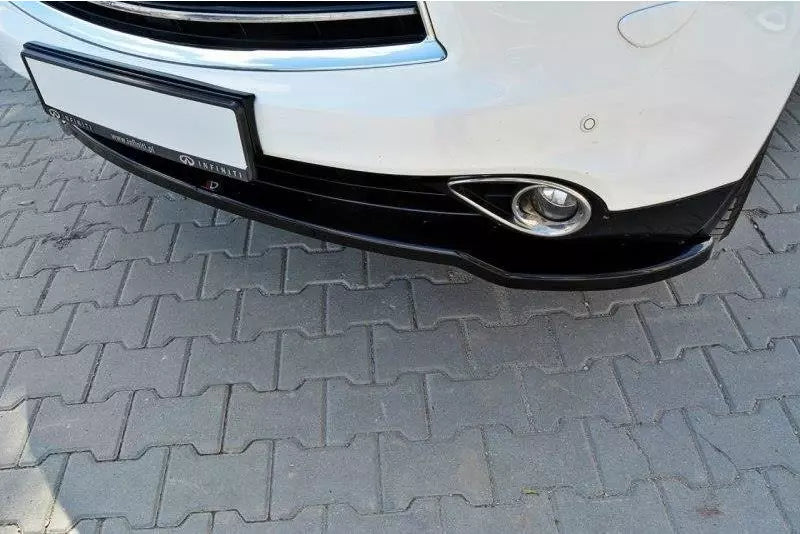 Maxton Design Frontlippe V.1 für Infinity QX70 Hochglanz schwarz – Ansicht 2