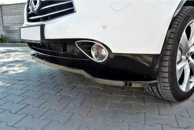 Maxton Design Frontlippe V.1 für Infinity QX70 Hochglanz schwarz – Ansicht 3