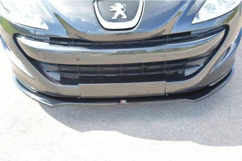 Maxton Design Frontlippe V.2 für Peugeot RCZ Hochglanz schwarz – Ansicht 2