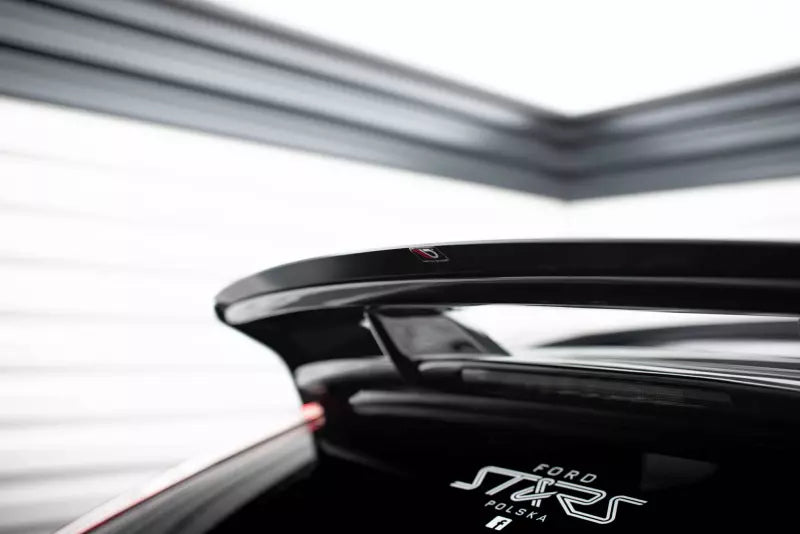 Maxton Design Heckspoiler Lippe für Ford Focus RS Mk2 Hochglanz schwarz – Ansicht 2