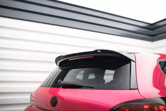Maxton Design Heckspoiler Lippe V.1 für VW Scirocco 3 Standard Hochglanz schwarz – Ansicht 1