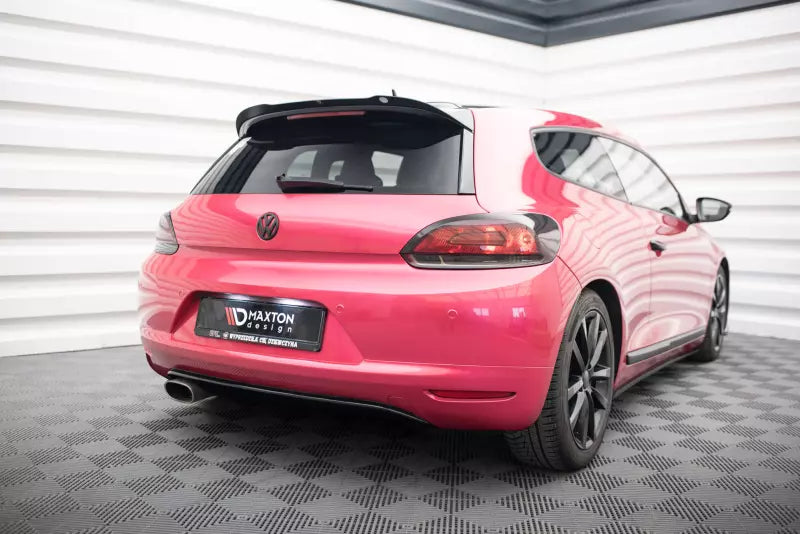Maxton Design Heckspoiler Lippe V.1 für VW Scirocco 3 Standard Hochglanz schwarz – Ansicht 4