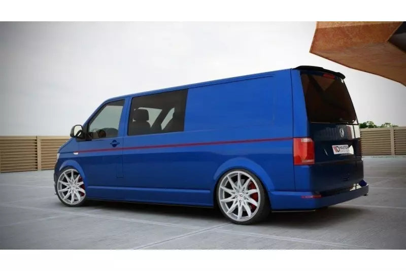 Maxton Design Heckspoiler Lippe für VW T6 Hochglanz schwarz – Ansicht 4