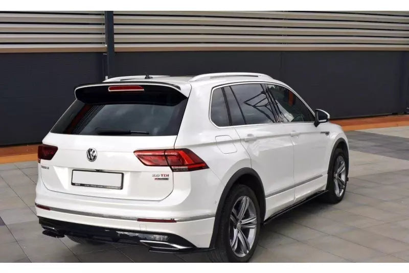 Maxton Design Heckspoiler Lippe für VW Tiguan 2 R-Line Hochglanz schwarz – Ansicht 2