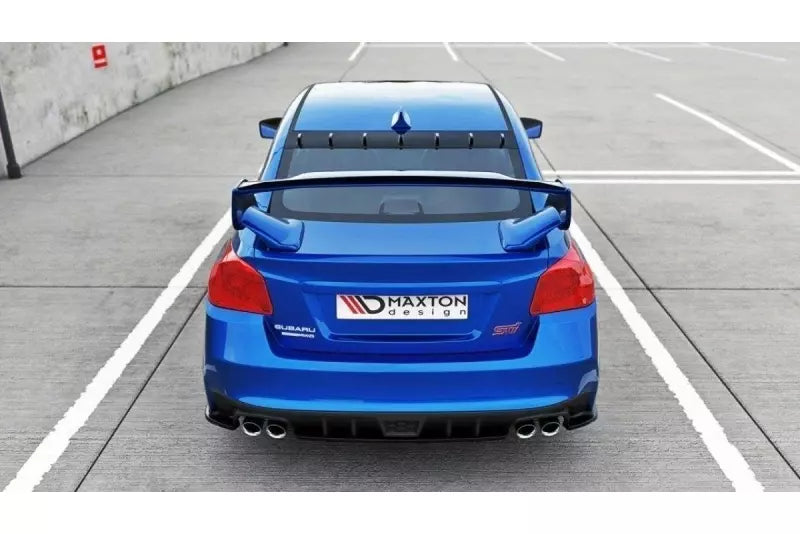 Maxton Design Spoiler Heckscheibenblende für Subaru Impreza WRX STI 2014-2021 Hochglanz schwarz – Ansicht 3