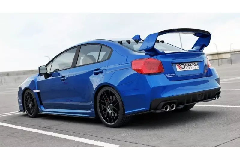Maxton Design Spoiler Heckscheibenblende für Subaru Impreza WRX STI 2014-2021 Hochglanz schwarz – Ansicht 4