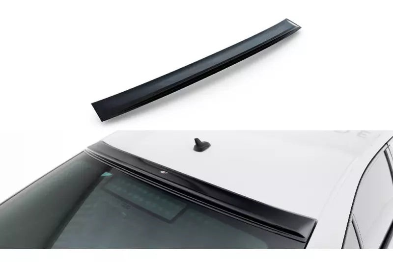 Maxton Design Spoiler Heckscheibenblende für Skoda Superb 3 III 3V Hochglanz schwarz – Ansicht 1