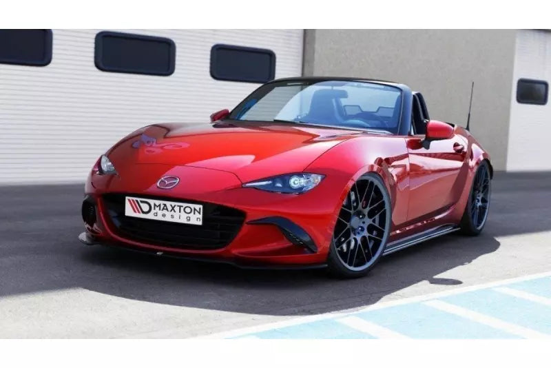Maxton Design Nebelleuchten Abdeckung für Mazda MX-5 IV Hochglanz schwarz – Ansicht 3