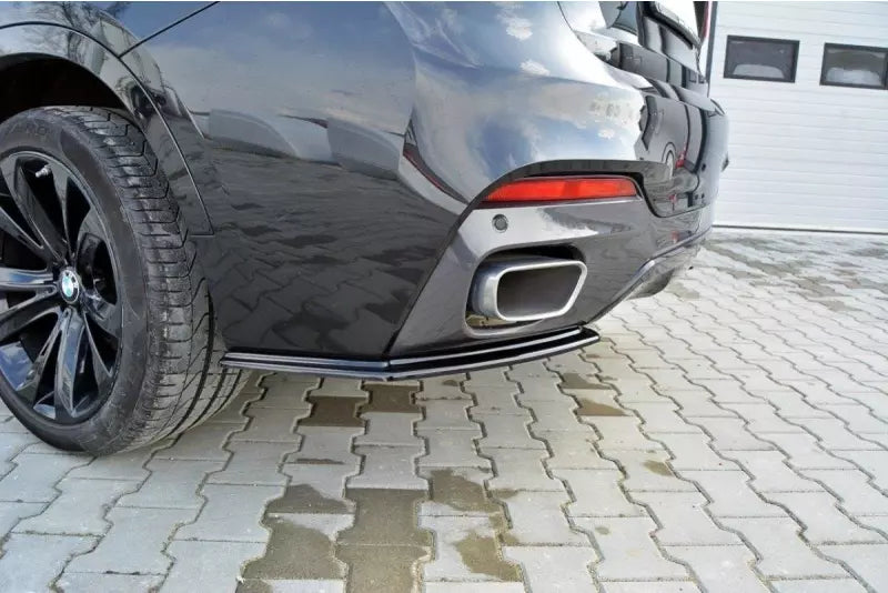 Maxton Design Diffusor Flaps für BMW X6 F16 M Paket Hochglanz schwarz – Ansicht 1