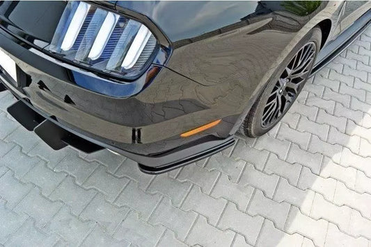 Maxton Design Diffusor Flaps für Ford Mustang GT Mk6 Hochglanz schwarz – Ansicht 1