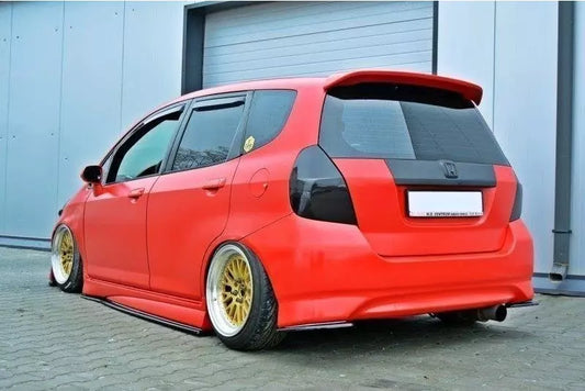 Maxton Design Diffusor Flaps für Honda Jazz Mk1 Hochglanz schwarz – Ansicht 1