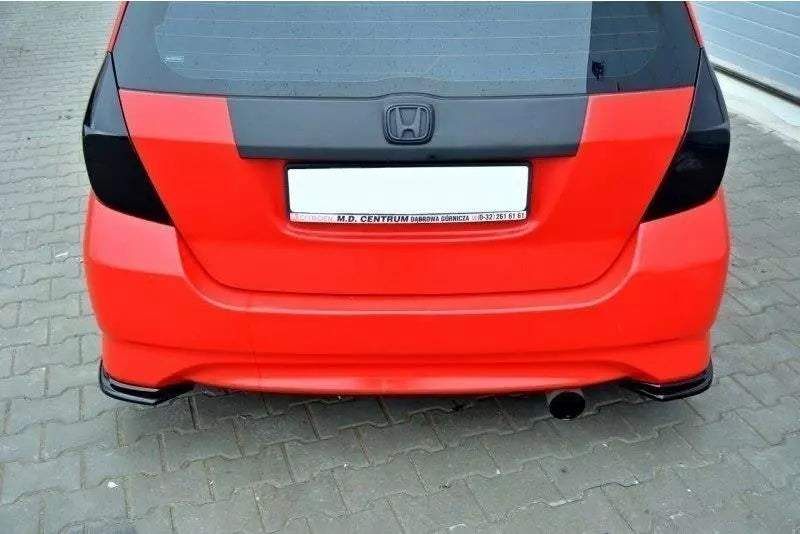 Maxton Design Diffusor Flaps für Honda Jazz Mk1 Hochglanz schwarz – Ansicht 2