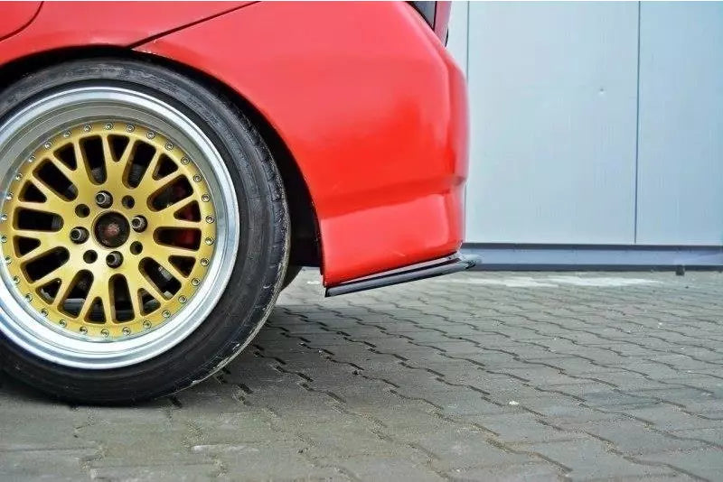 Maxton Design Diffusor Flaps für Honda Jazz Mk1 Hochglanz schwarz – Ansicht 3