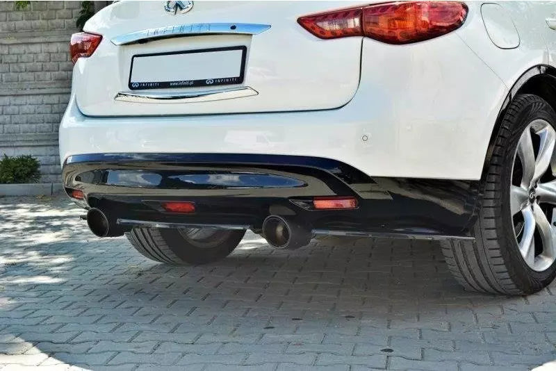 Maxton Design Diffusor Flaps für Infinity QX70 Hochglanz schwarz – Ansicht 3