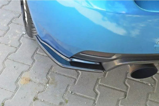 Maxton Design Diffusor Flaps für Subaru Impreza WRX STI 2009-2011 Hochglanz schwarz – Ansicht 1
