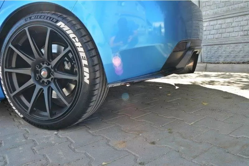 Maxton Design Diffusor Flaps für Subaru Impreza WRX STI 2009-2011 Hochglanz schwarz – Ansicht 3