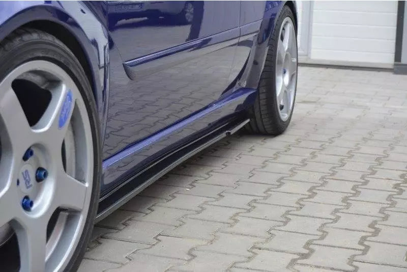 Maxton Design Seitenschweller (Paar) für Ford Focus RS Mk1 Hochglanz schwarz – Ansicht 1