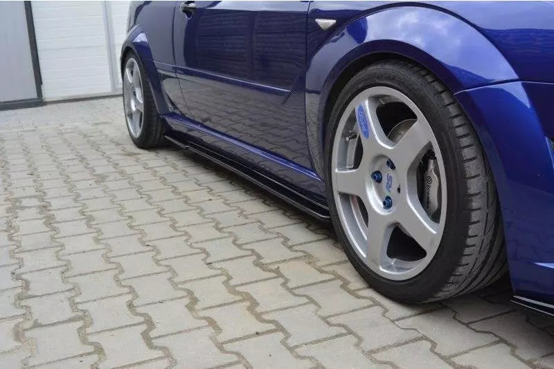 Maxton Design Seitenschweller (Paar) für Ford Focus RS Mk1 Hochglanz schwarz – Ansicht 2