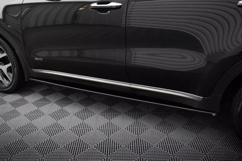 Maxton Design Seitenschweller (Paar) für Kia Sportage Mk4 GT-Line Hochglanz schwarz – Ansicht 2