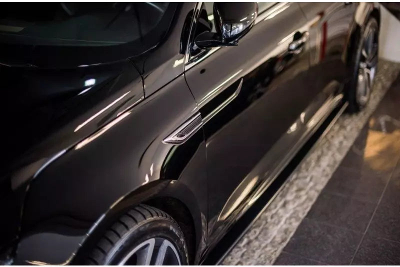 Maxton Design Seitenschweller (Paar) für Renault Talisman Hochglanz schwarz – Ansicht 1