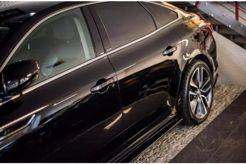 Maxton Design Seitenschweller (Paar) für Renault Talisman Hochglanz schwarz – Ansicht 3