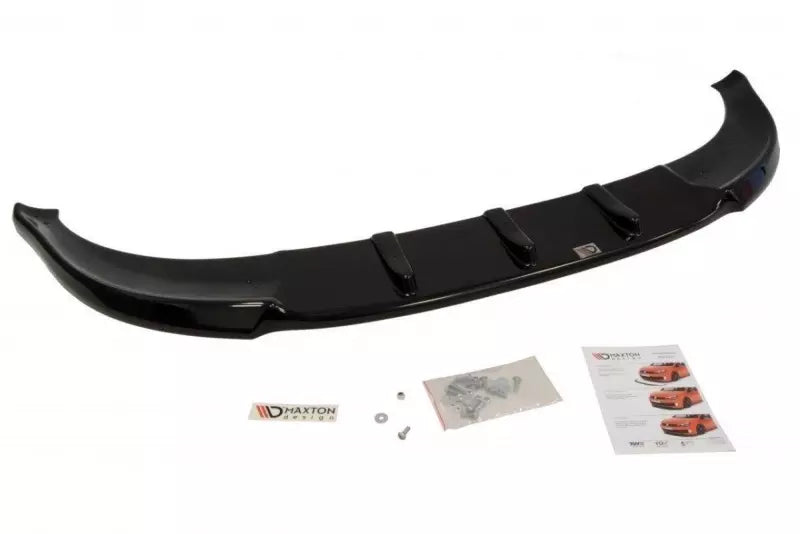 Maxton Design Frontlippe für Audi A3 8P vor Facelift 2003-2005 Hochglanz schwarz – Ansicht 2