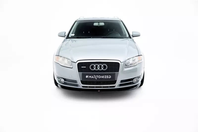 Maxton Design Frontlippe V.2 Audi A4 B7 Hochglanz schwarz – Ansicht 2
