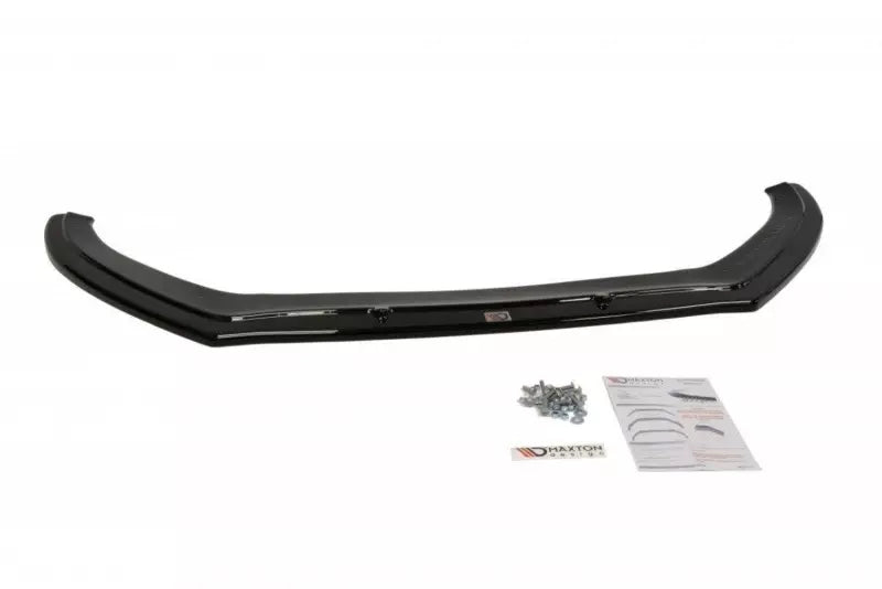 Maxton Design Frontlippe V.1 für Audi A4 B8 Facelift Hochglanz schwarz – Ansicht 4