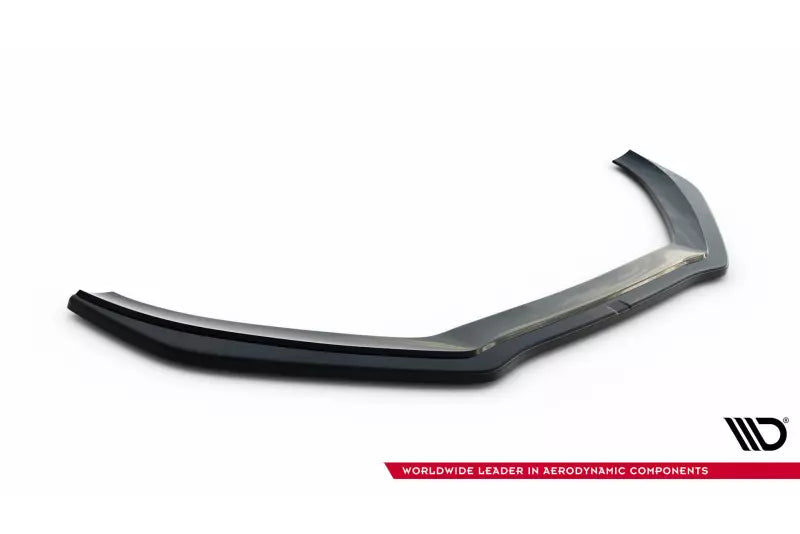 Maxton Design Frontlippe V.2 für Audi S5 / A5 S-Line Coupe / Cabrio / Sportback B8 8T Facelift Hochglanz schwarz – Ansicht 4