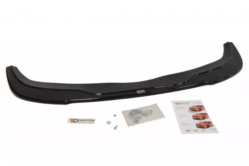 Maxton Design Frontlippe für Audi RS4 B5 Hochglanz schwarz – Ansicht 3