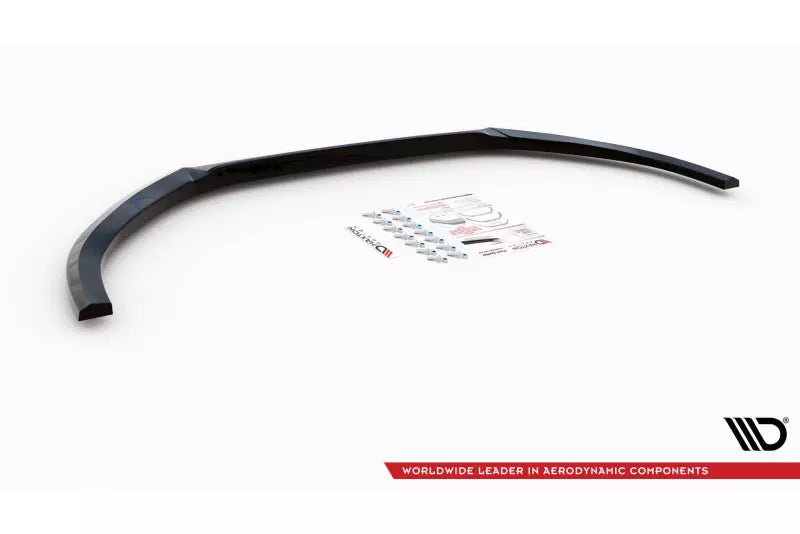 Maxton Design Frontlippe V.1 für Audi S3 / A3 S-Line 8V Limousine / Cabrio Hochglanz schwarz – Ansicht 4