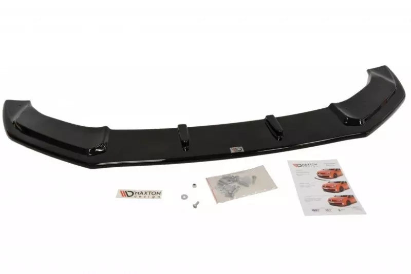 Maxton Design Frontlippe V.1 für Audi TT RS 8J Hochglanz schwarz – Ansicht 4