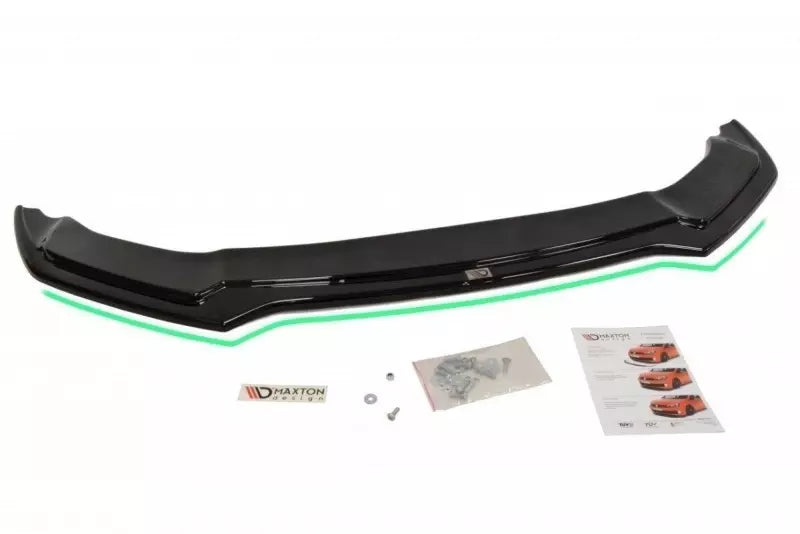 Maxton Design Frontlippe V.2 für Audi TT RS 8J Hochglanz schwarz – Ansicht 4