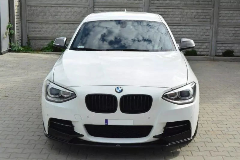 Maxton Design Frontlippe für BMW 1er F20 / F21 M Power vor Facelift Hochglanz schwarz – Ansicht 2